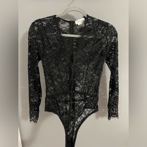 Lovers and Friends lace bodysuit M
